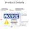 Signmission 12 in Height, 18 in Width, Plastic, Rectangle OS-2PACK-NS-P-1218-L-16338 - alternate 3